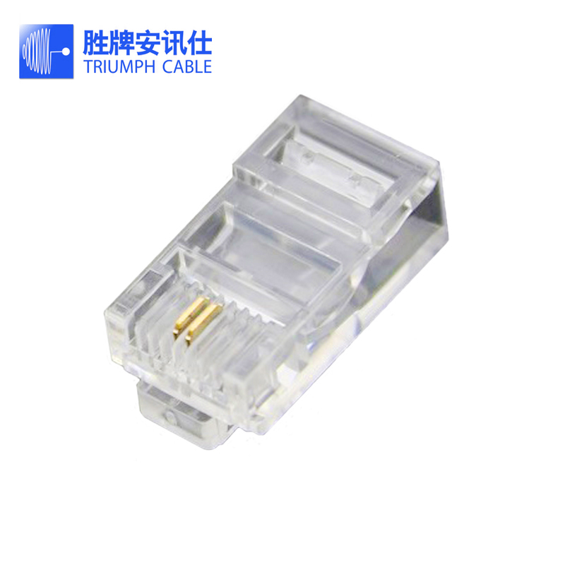 RJ-45 crystal head 8P2C